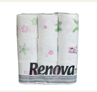 茗品汇进口商品超市产品-葡萄牙瑞露瓦9卷卫生纸巾
