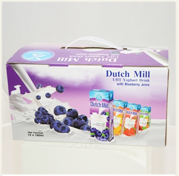 茗品汇进口商品超市产品-泰国达美蓝莓味酸奶礼盒