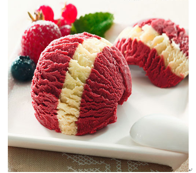 伊莎贝湉冰淇淋产品-草莓冰淇淋球