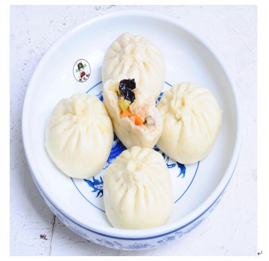 状元包小吃产品-木耳鸡蛋虾仁素包子