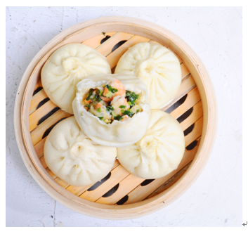 状元包小吃产品-虾仁三鲜馅儿蒸包