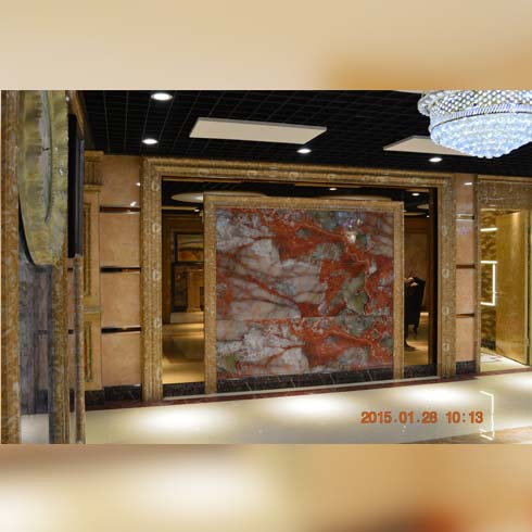 大溪地创意有氧石材产品-背景墙系列