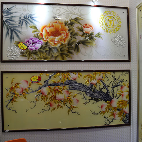非e般3D装饰产品-牡丹花装饰画