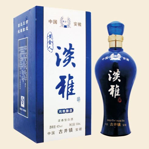 复兴梦白酒产品-淡雅系列白酒