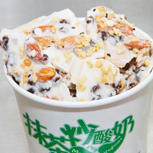 抹茶旺街炒酸奶产品-炒酸奶
