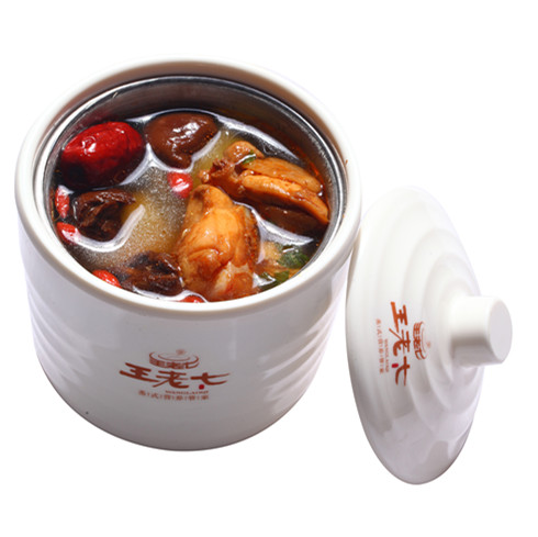 王老七蒸式营养管家-茶树菇老鸭汤