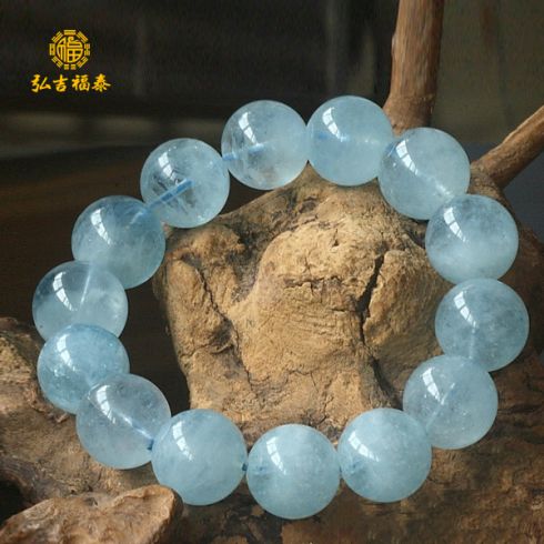弘吉福泰海蓝宝手链