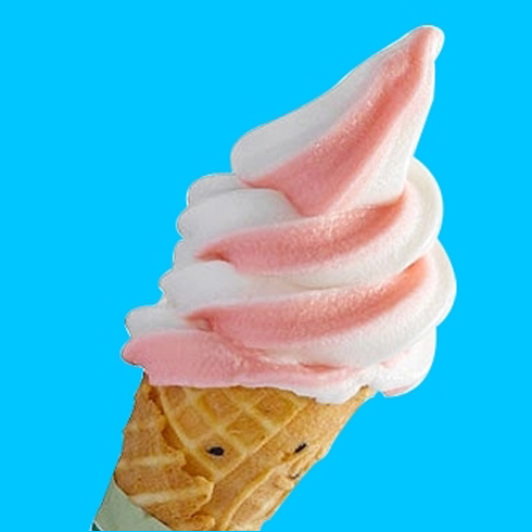 好多排月亮虾饼-草莓甜筒冰淇淋