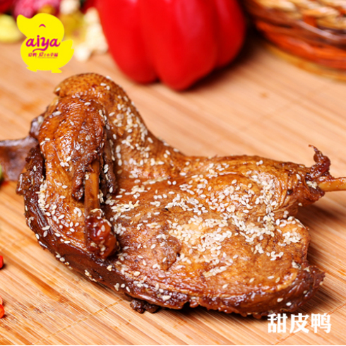 爱鸭黑鸭王-甜皮鸭