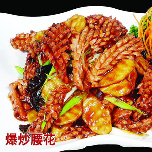 巴山夜鱼烤鱼-爆炒腰花