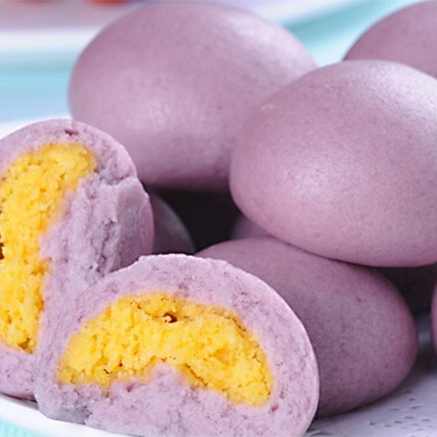 御凤凰果蔬包点-紫薯包