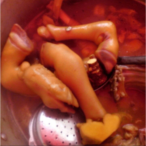 合馨园羊肉汤配料