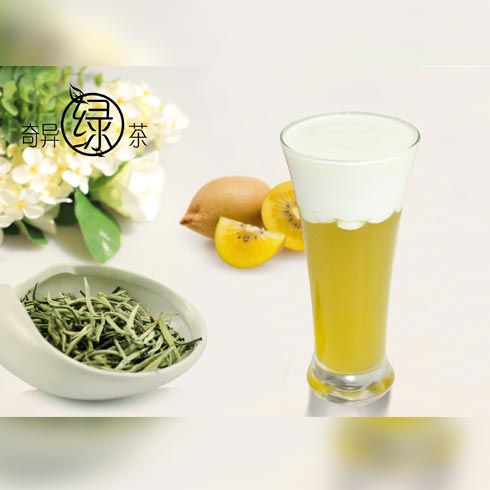 壹點壹茶饮饮品小吃-奇异绿茶