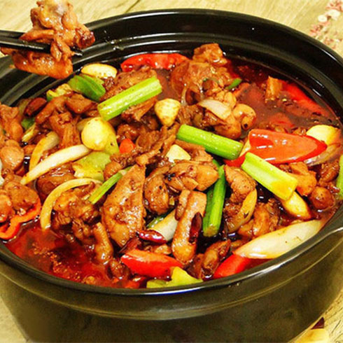 黄蜀郎鸡公煲-鸡公煲