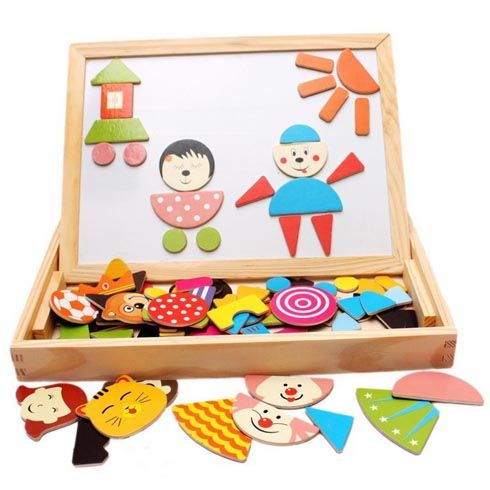 欢乐树儿童益智乐园-小丸子木质磁性玩具