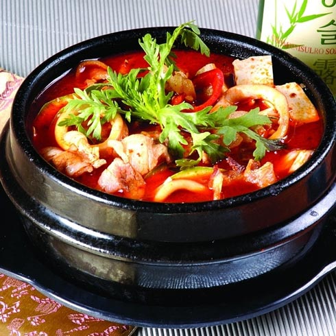 辣五花拌饭
