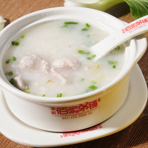 佰家粥铺生姜肉片粥