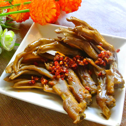 佰家粥铺特色鸭掌