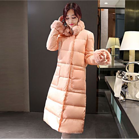艾丽哲女装-长宽修身棉服