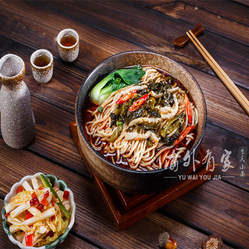 酸菜肉丝面