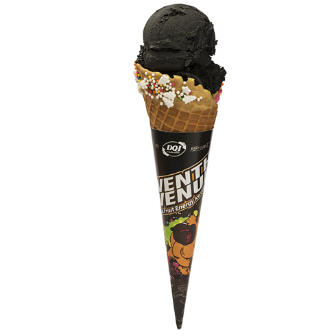第七街脆皮黑果能量冰淇淋