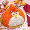 吉咪佈丁儿童餐厅产品-吉咪布丁DIY愤怒的小鸟蛋糕