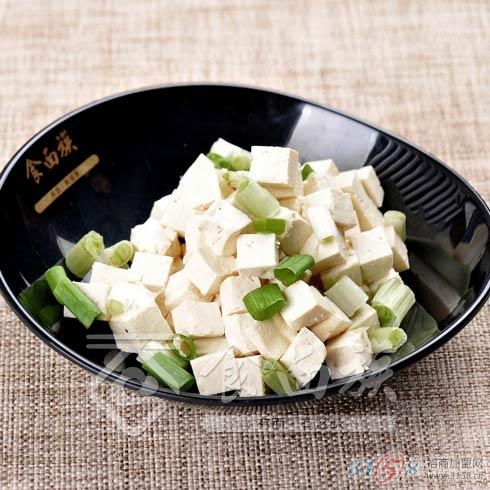 食面族香葱拌豆腐