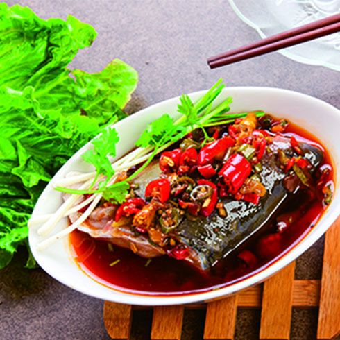 快餐美食剁椒鱼头