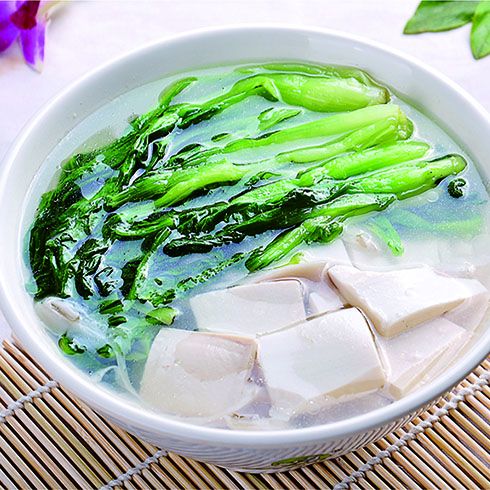 青菜豆腐汤