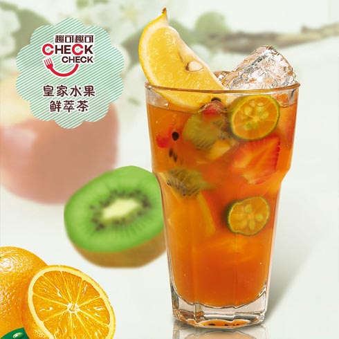 趣可趣可特色小吃-水果鲜萃茶