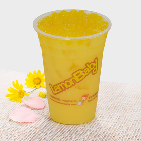 芒果弹珠奶茶