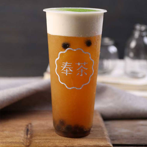 奶盖红茶