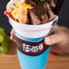 莎茵屋时尚街头小吃-双享牛排杯