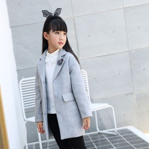 贝蕾尔-宽松浅灰色外套韩版 