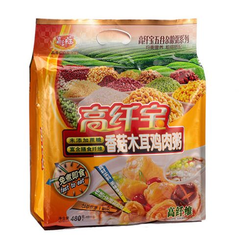香菇木耳鸡肉粥