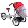 龙族星电动车-自行车带婴儿床
