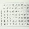 赵汝飞练字-学生作品成果