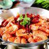 胖水手肉蟹煲-干锅虾