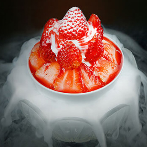 雪芙蓉冰淇淋-梦幻草莓雪花冰