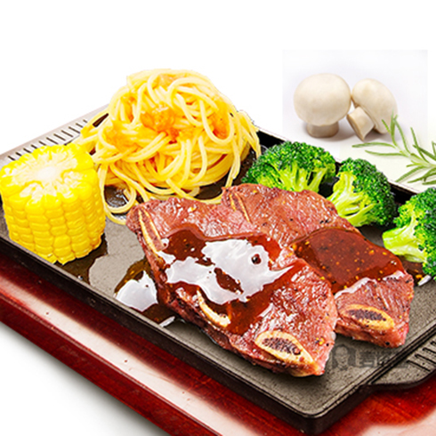 麦塔基汉堡-牛仔骨排