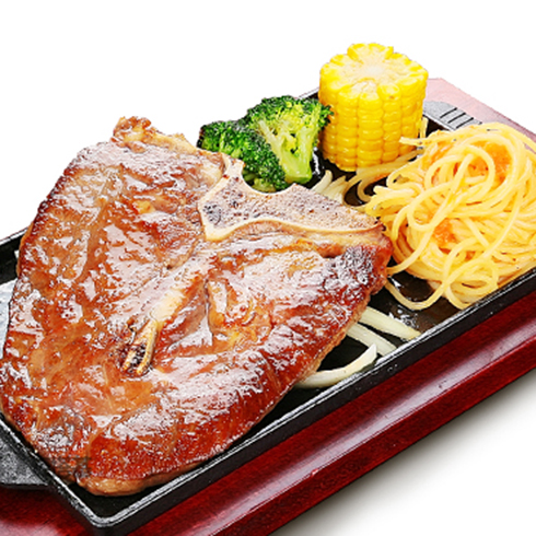 麦塔基汉堡-T骨牛排