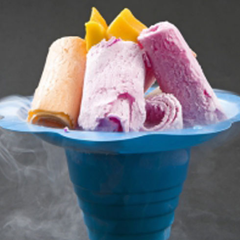 玫瑰皇后冰淇淋-冰卷冰淇淋