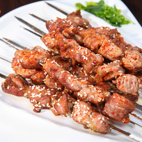 鱼的门烤鱼-烤肉串