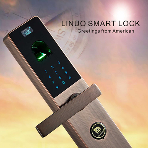 利诺指纹密码锁LN-6003