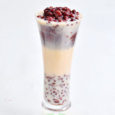 呦格饮品-红豆奶茶