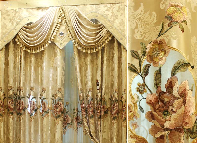 皇庭-中式风格窗帘