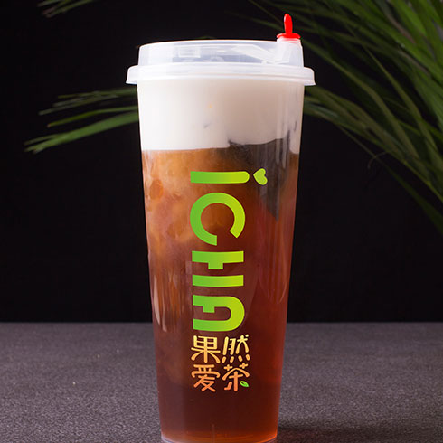 果然爱茶饮品-碳焙乌龙奶盖