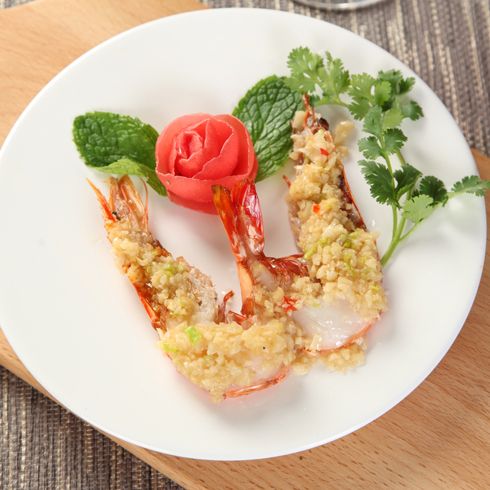 德正源烤肉-蒜茸烤大虾