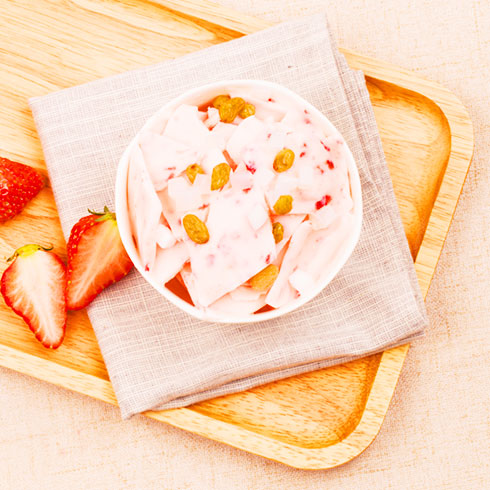 载沅家炒酸奶-草莓酸奶