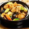 巧仙婆砂锅焖鱼饭快餐-香菇滑鸡